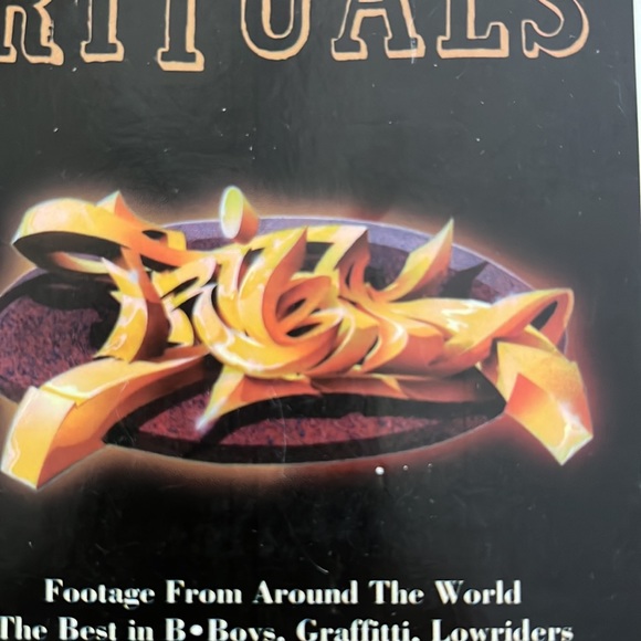 Vintage Tribal Streetwear “Rituals” on VHS Tape lowriders skater urban lifestyle - Picture 4 of 7